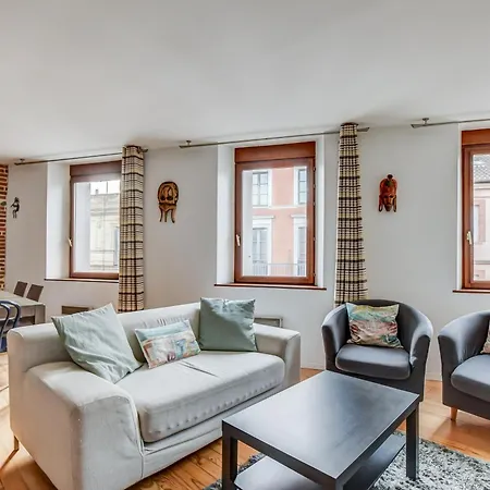 Duplex Tolosa - Pont-Neuf, Dome De La Grave, 2 Bdrs 85M2, Ac, Free Private Car Park - T3 85M2 Avec Clim, Parking Prive Gratuit Exterior foto