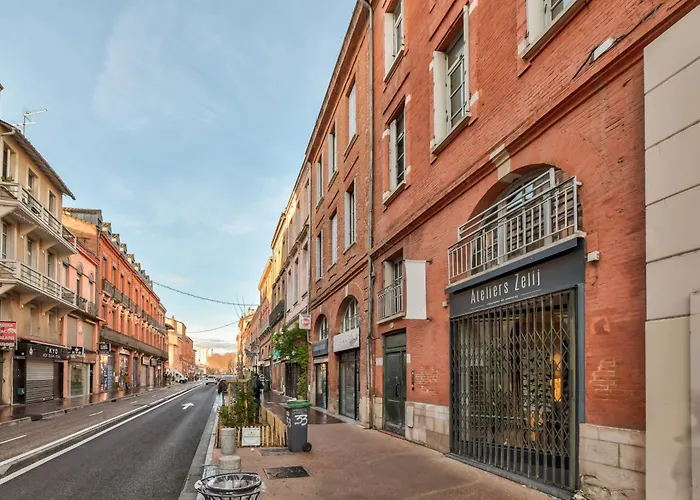 Duplex Tolosa - Pont-Neuf, Dome De La Grave, 2 Bdrs 85M2, Ac, Free Private Car Park - T3 85M2 Avec Clim, Parking Prive Gratuit