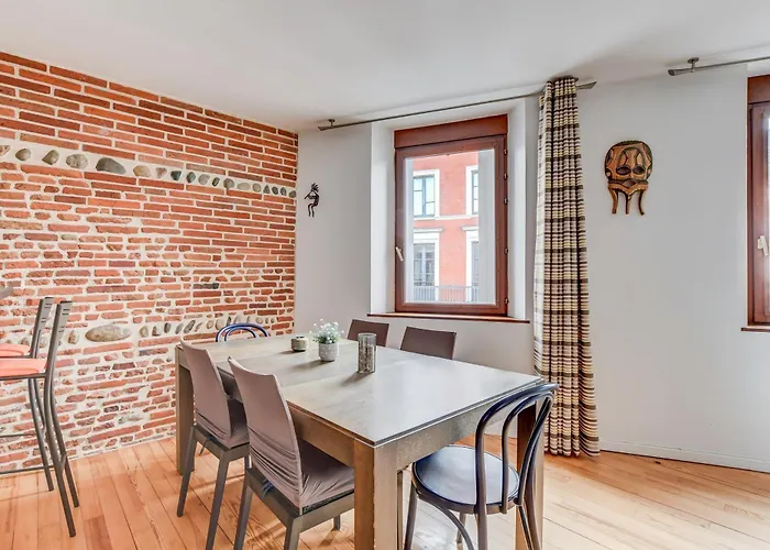Duplex Tolosa - Pont-Neuf, Dome De La Grave, 2 Bdrs 85M2, Ac, Free Private Car Park - T3 85M2 Avec Clim, Parking Prive Gratuit